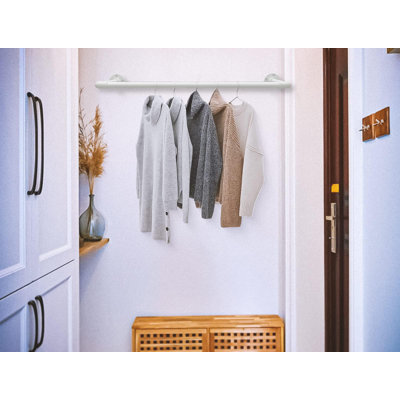 83cm Wall Mounted Clothes Rack