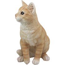 Cats Animals Plastic Garden Statue