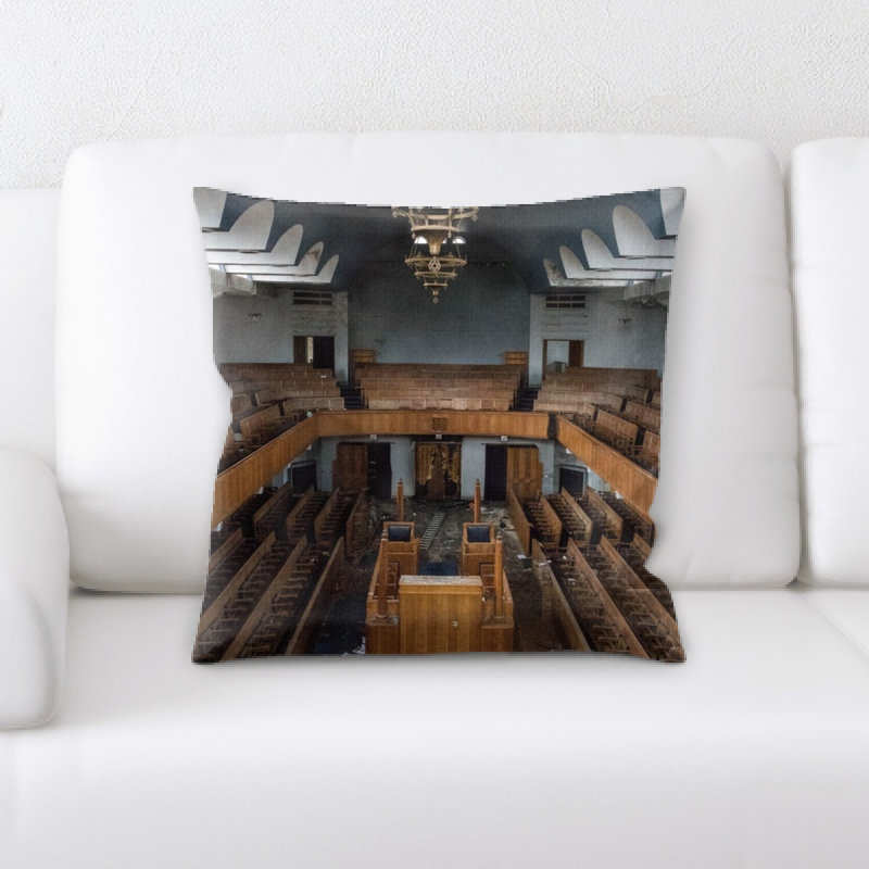 Microsuede Reversible Throw Pillow