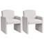 Fauteuil d'appoint moderne 23,6 po avec structure en bois massif