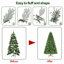 Arbre de Noël artificiel 72 "avec 300 lumières DEL 72"-723838452-723838448