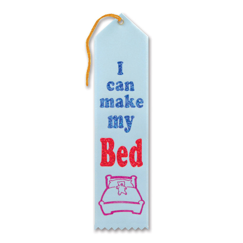 Ruban de récompense «I Can Make My Bed»