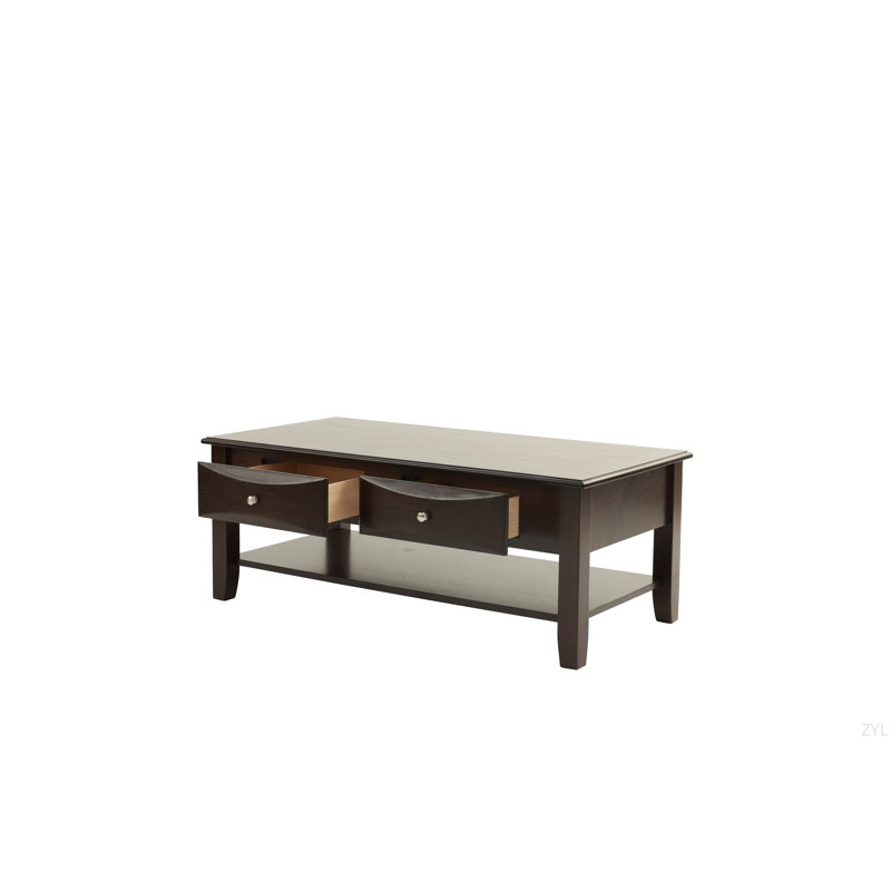 Ensemble de tables d'appoint et de table de bout espresso