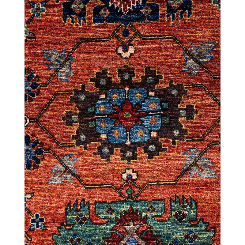 Serapi One-of-a-Kind 9' 0" X 11' 11" Hand Knotted Area Rug
