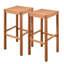 Tabouret de bar en bois Alyisa