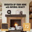 Ebern Designs 72" Floating Fireplace Mantel-326846355