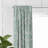 Bordeau Linen Damask Room Darkening Pinch Pleat Pocket Single Curtain Panel-62388033-62348996