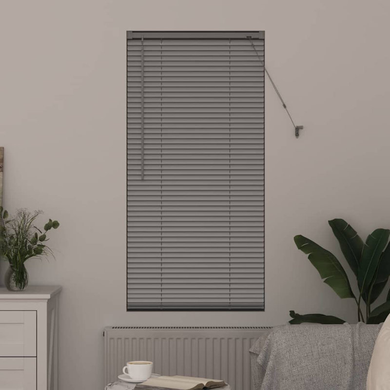 Venetian Blind, 130cm L x 55cm W, Silver