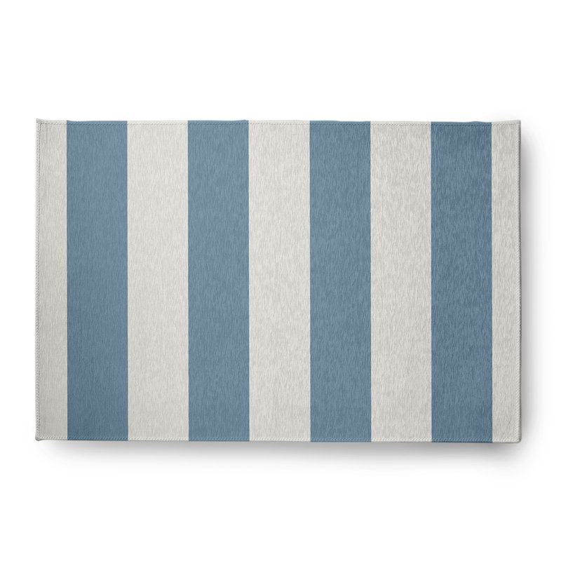 Prashant Chenille Striped Indoor Rug, Rectangle 4' x 6'
