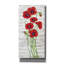 «Red Poppy Panel II» par Tim O'toole, art mural sur toile-1919473429