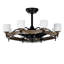Ventilateur de plafond 33 "avec bougies