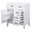 Meuble-lavabo de 30 po - Armoire blanche avec options de rangement à tiroirs-390936151