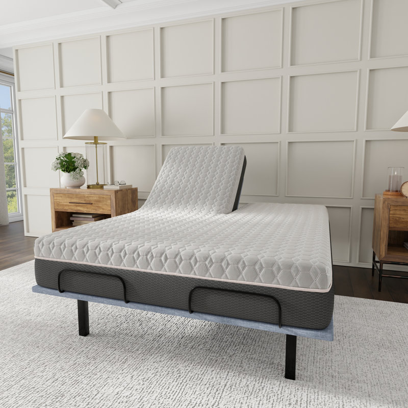 Matelas en mousse viscoélastique hybride 12 pouces, Grand lit