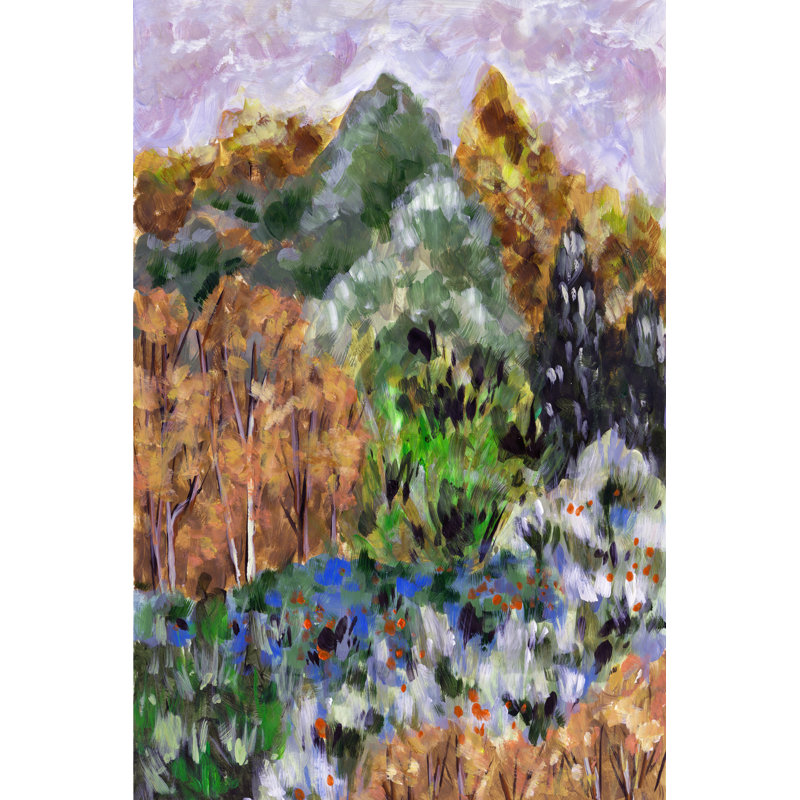 Tansley Embers Of Dusk I by Melissa Wang - Wrapped Canvas Print, 46 cm H x 30 cm W