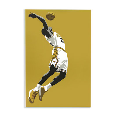 Plaque murale Iconic Basketball Dunk, design par Ray Powers
