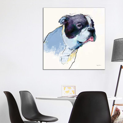 Jason Watercolour Pastel by Avery Tillmon - Wrapped Canvas Painting