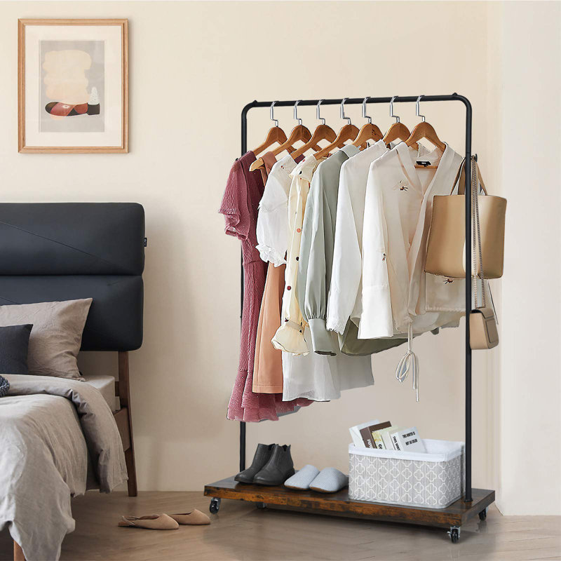 Bodin 103cm Rolling Clothing Rack