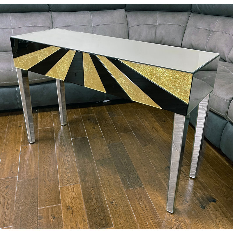 Hester 120cm Glass Console Table