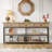  70.9" Extra Long Entryway Table With 3 Drawers