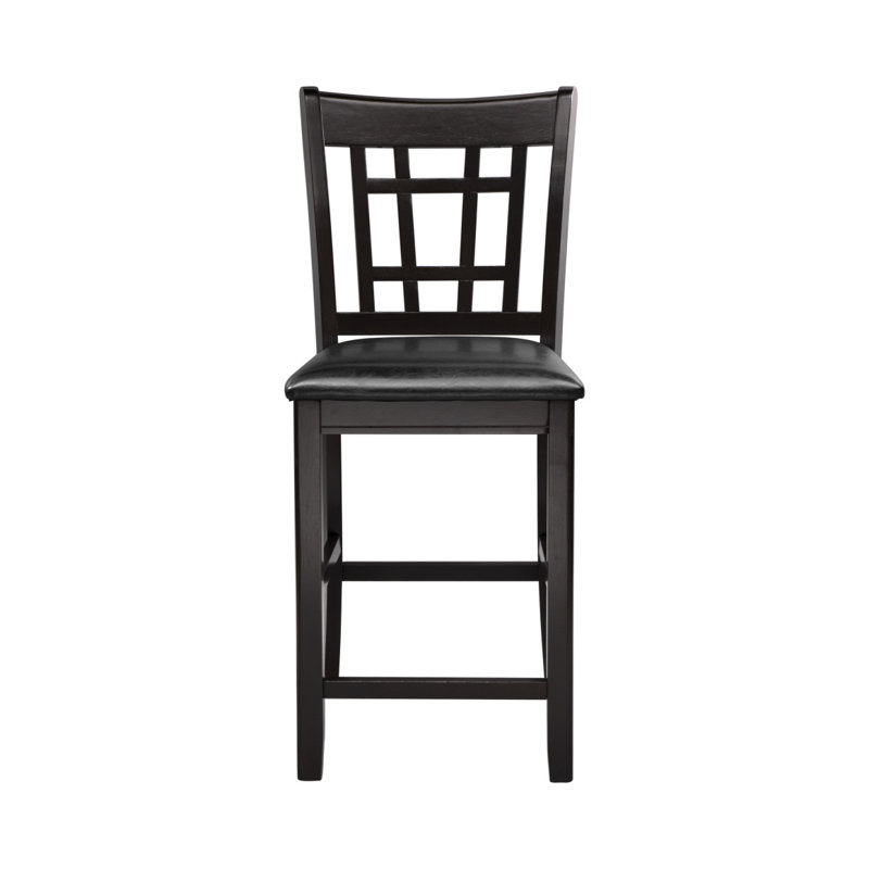Mobilier de salle à manger de style classique en similicuir 2 pièces