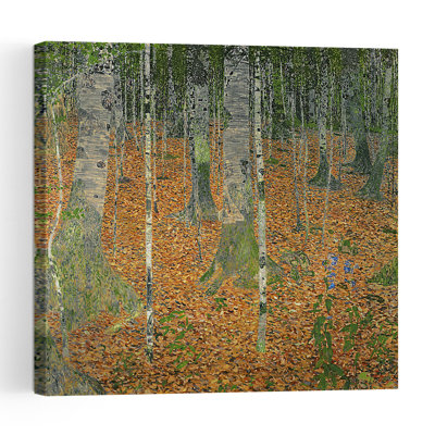 Le Bouleau 1903 Estampe d'art mural abstrait contemporain