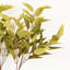 Branche de feuille de bambou artificielle de 36 po pour remplissage de vase, bouquet de fleurs à longue tige de feuillage de verdure de ferme pour les décorations de table de centre de table de bureau à domicile