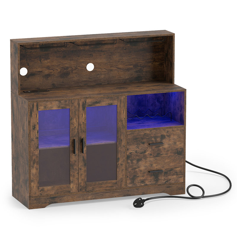 40cm Sideboard, Brown