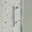 Porte de douche en verre pivotante l 50 à 54 po x H 71 po Piovt, porte de douche coulissante à cadre pivotant-112608384