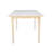 Ginna Extendable Solid Wood Dining Table