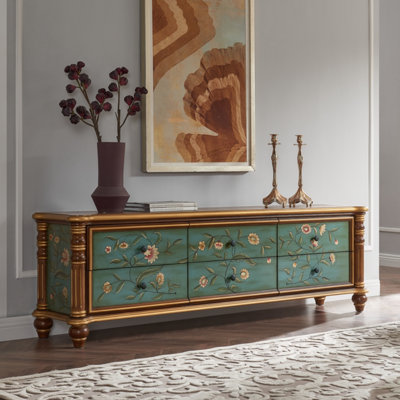 Meuble télé rétro de style américain