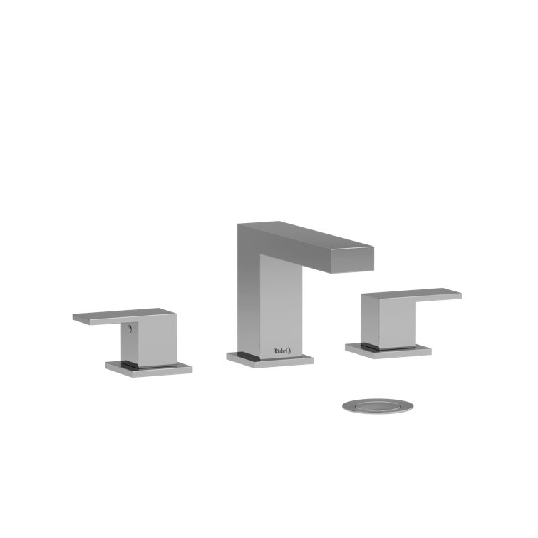 Kubik™ Widespread Bathroom Faucet with Drain Assembly