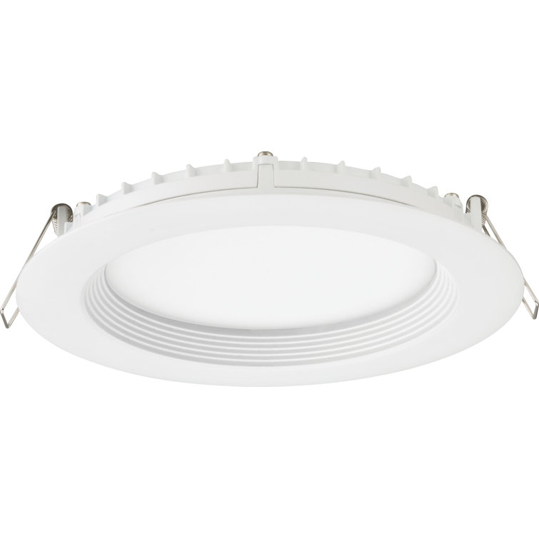 Juno 6 In. LED Connected Wafer Tunable White Recessed Downlight, Matte  White & Reviews - Wayfair Canada