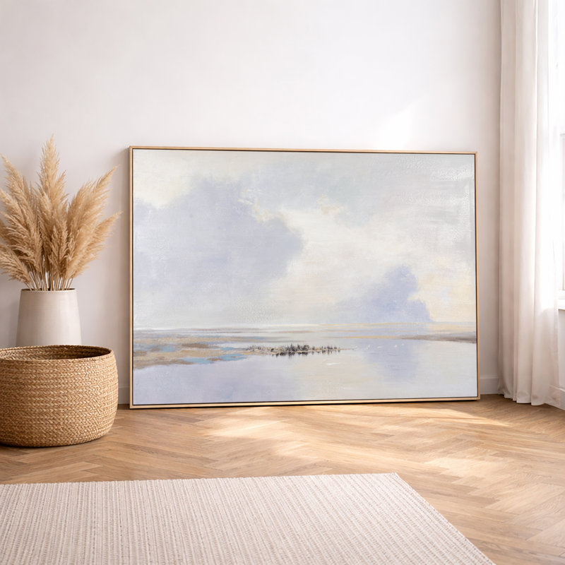 Distant Vista, Hand Painted Canvas
