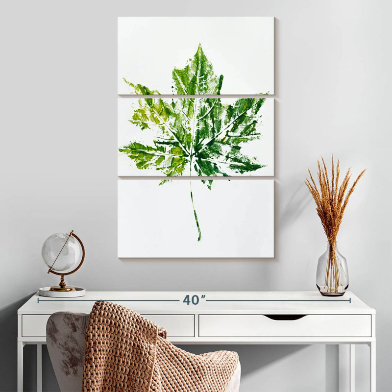 Harnek Abstract Leaf, 32" H x 20" W