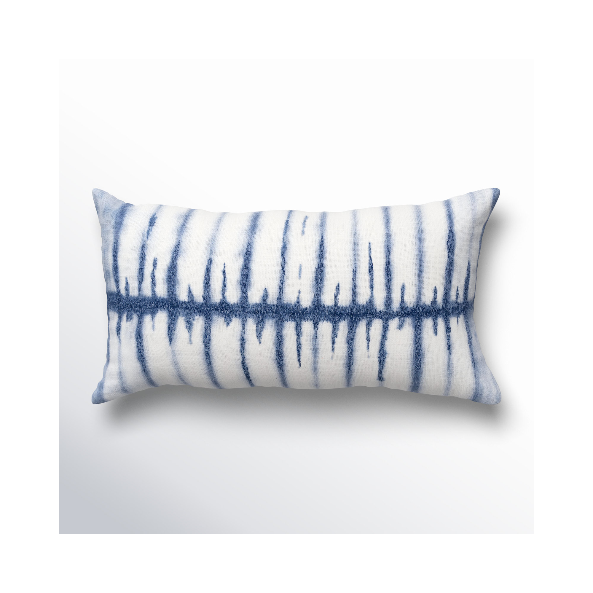 Broadwell Cotton Lumbar Throw Pillow
