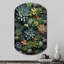 Marius - art mural en métal succulente asymétrique, sculpture murale en métal de forme unique-110483260