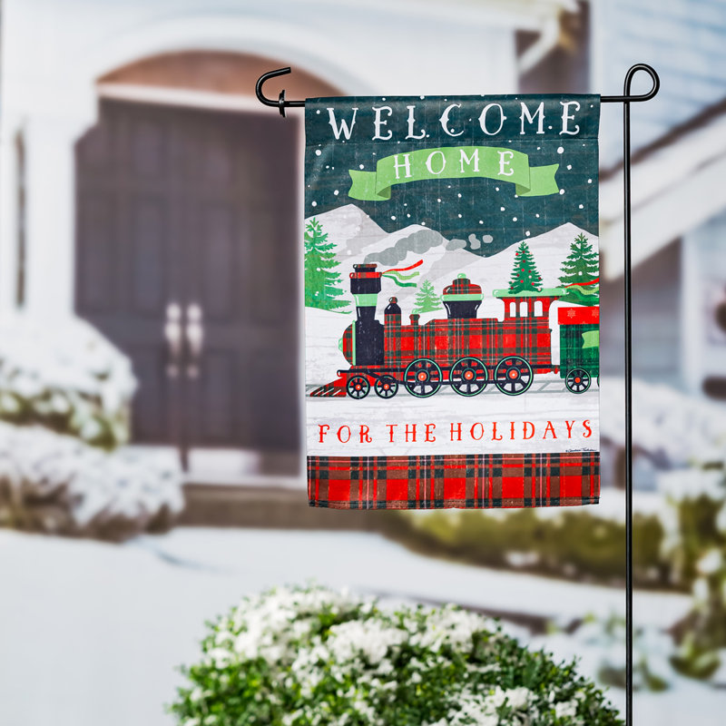 Drapeau Home Home For The Holidays Train Garden