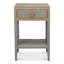 Shagreen 1 - Drawer Solid Wood Nightstand-69056684