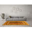 Tapis contemporains jaunes lavables à la machine 3091-1395940855