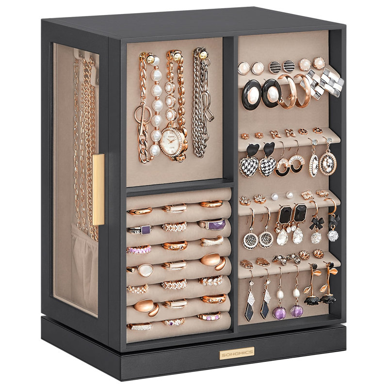 Aylor Jewellery Box +, Black