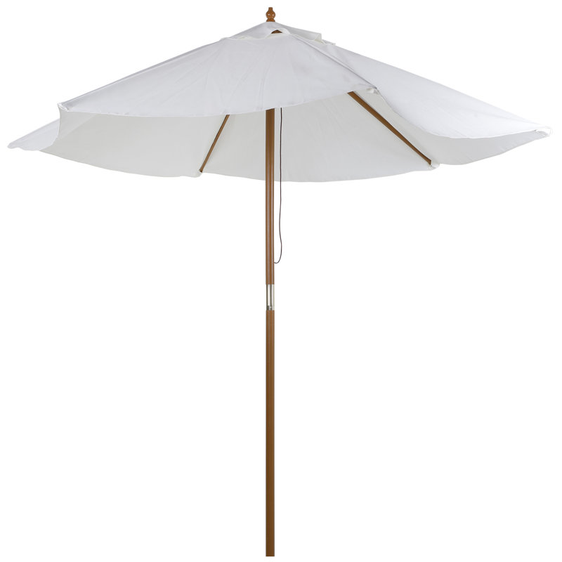 Lakewood 300cm Market Parasol, White