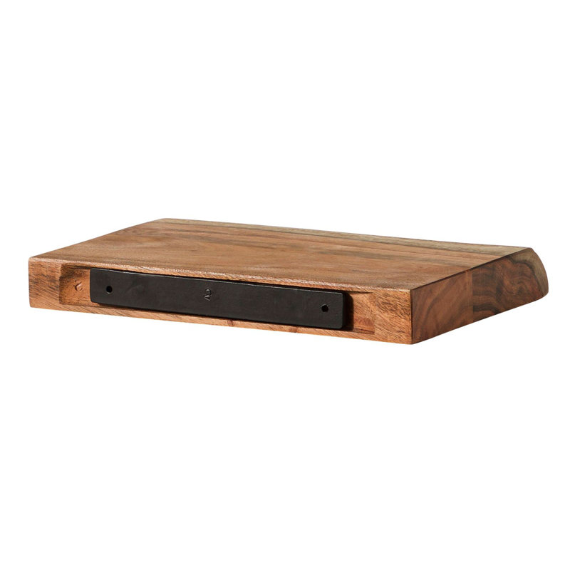 MELBOURNE Solid Wood Floating Shelf, 40cm H x 30cm W x 20cm D