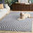 Wave Performance Abstract Indoor Rug-117806420
