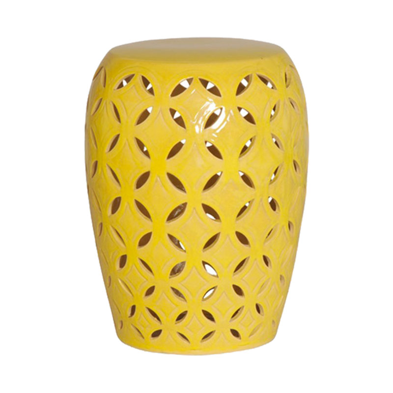 Clesha Ceramic Accent Stool