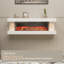 Wall Mounted Hanging Electric Fireplace with Smart WiFi Control-1163257963