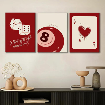3 Piece Wrapped Canvas Print