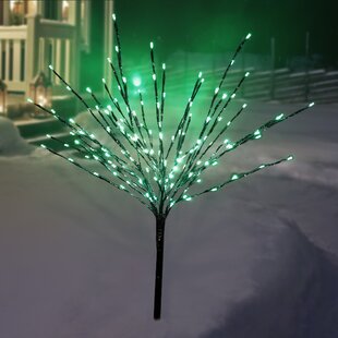 Fudios Branches lumineuses avec minuterie à piles de 81,3 cm de haut pour  vase, 100 LED, extérieur et intérieur, vacances, décoration d'hiver :  : Maison