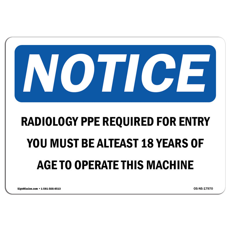EPI radiologique requis pour l'inscription