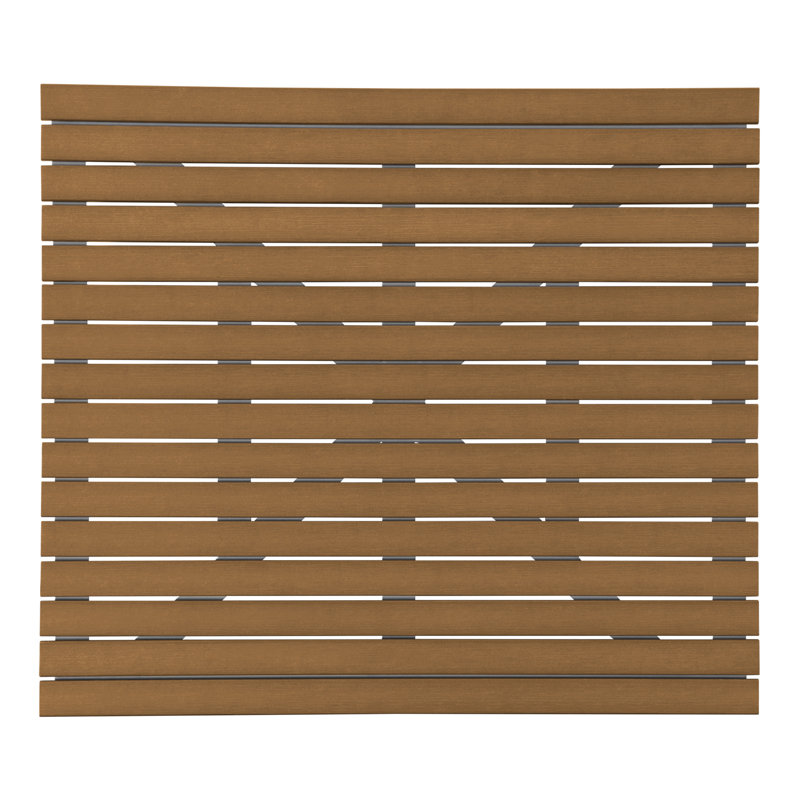 Plateau de table rectangulaire L 32 po x l 28 po Vienna, Brun clair