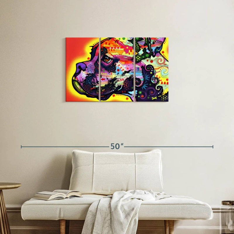 Brampt Profile Boxer, 20" H x 33" W